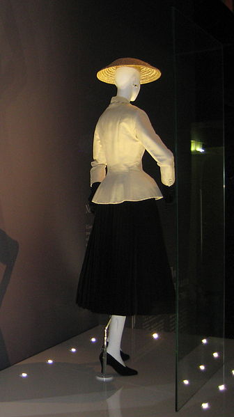 Fashion couturier Christian Dior , designer of the 'New Look' and